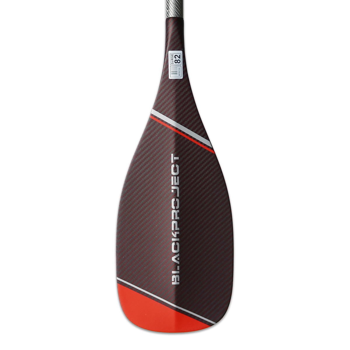 Black Project SUP / SURF peddel SURGE maat L, slim shaft, medium 75